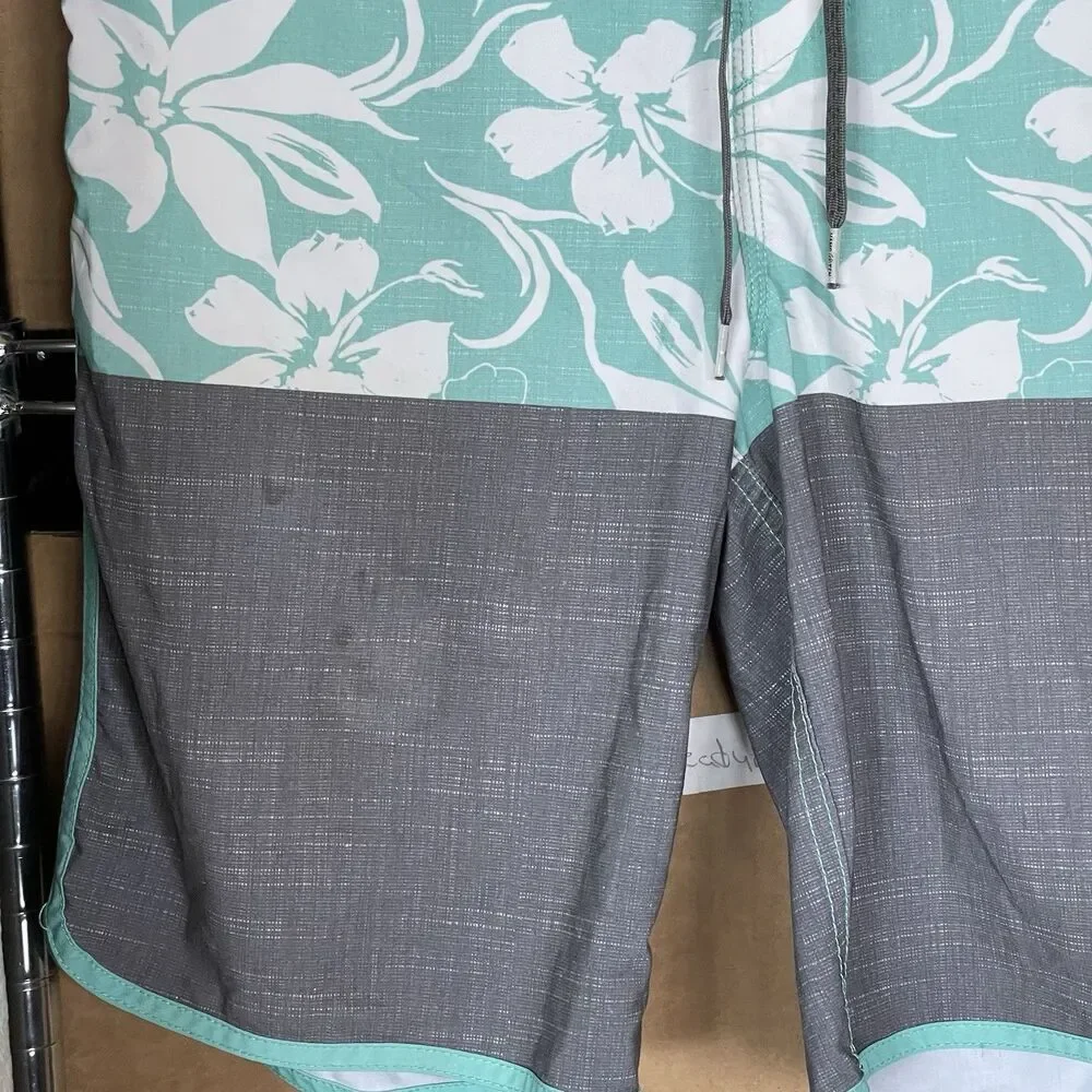 Hang Ten Mens Sz XL Swim Trunks Board Shorts Swimwear Beach Surfer Beachwear
